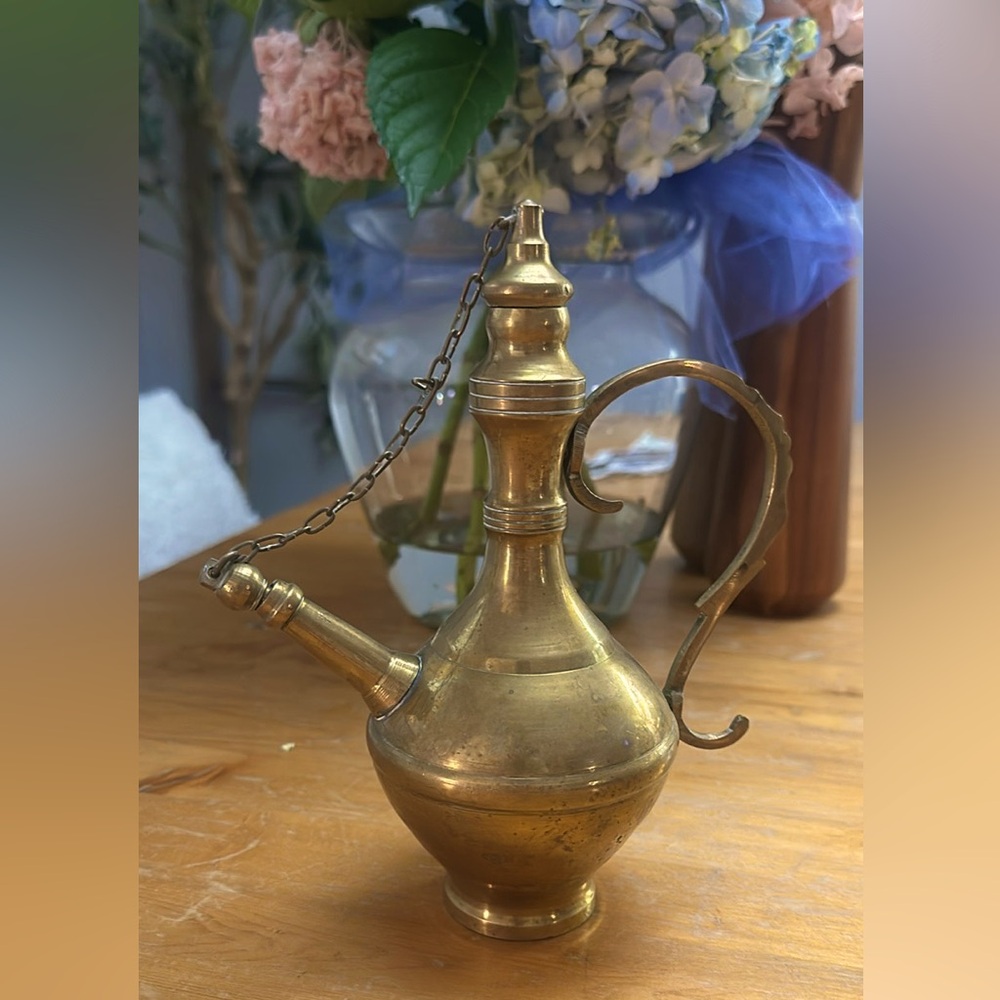 Brass teapot